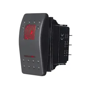 ASW-RL103-RD MGI SPEEDWARE Marine Rocker Switch Led Spdt