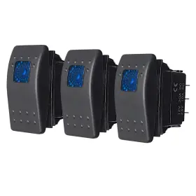 SW-RL101 MGI SPEEDWARE Marine Rocker Switches Led Spst