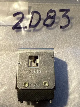 2D83 MICRO SWITCH Pushbutton