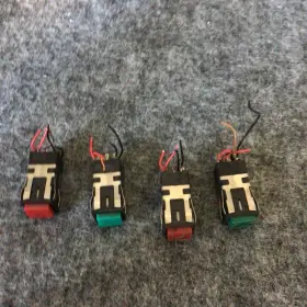 AML10 MICROSWITCH Panel Mount Pushbutton Switch #2
