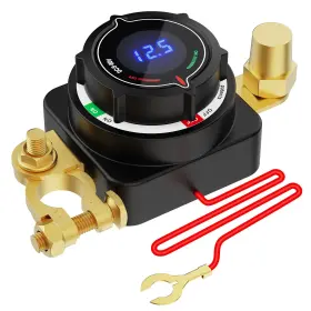 MIC-08-09113 MICTUNING Battery Disconnect Switch Voltmeter Rv