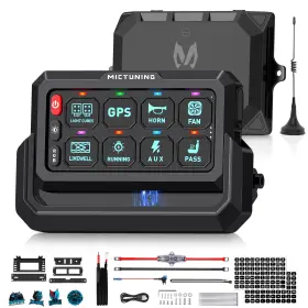 MIC-08-24602 MICTUNING Gang Switch Panel Wireless Remote Car