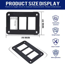 780861089030 MIIGII Switch Panel Gang Rocker Toggle Housing #2