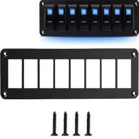 780861089092 MIIGII Switch Panel Gang Rocker Toggle Housing