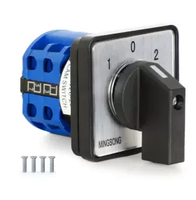 MSW26-20 MINGSONG Rotary Changeover Switch Manual Transfer