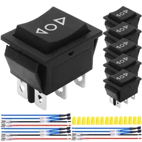 KK-US-027C MKBKLLJY Momentary Motor Polarity Reverse Rocker