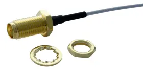 MC001480 MULTICOMP PRO Rf Coaxial Cable Sma Bulkhead Jack