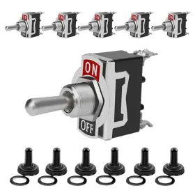 YBKG-ZT-006 MUZHI Toggle Switch Spst Rocker Pin Spdt Mari