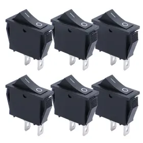 741416011265 MXUTEUK Snap Rocker Switch Toggle Power Spst Pin