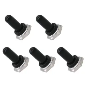 Ten-mz-blk MXUTEUK Toggle Switch Cover Rubber Knob Hat Boot