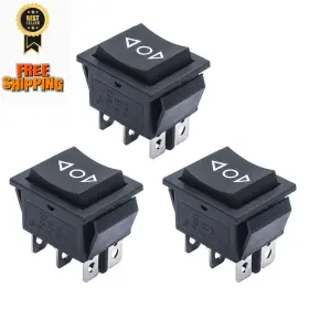 L-KCD223-JT MXUTEUK Momentary Rocker Switch Pin Position