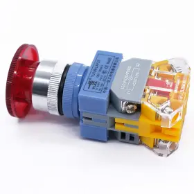 LAY37-11ZSD MXUTEUK Led Light Mushroom Emergency Push Switch #3