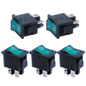 MXU1-4-201NG MXUTEUK Rocker Switch Dpst Snap Boat Toggle