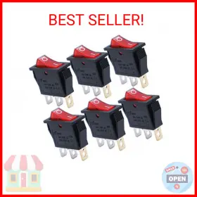 MXU3-101NR MXUTEUK Rocker Switch Light Snap Toggle Swit