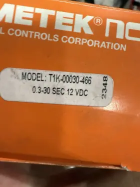 T1K-00030-466 NCC AMETEK Delay Relay