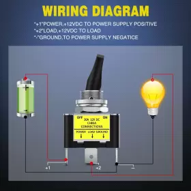691163136684 NILIGHT Led Toggle Switch #2