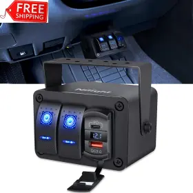 90311B-C NILIGHT Gang Rocker Switch Box Spst Qc Usb Charge