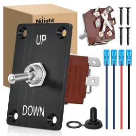 90363A NILIGHT Reverse Polarity Toggle Switch Momentary Pin