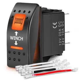 90711A-A NILIGHT Utv Winch Rocker Switch Led Toggle Atvs