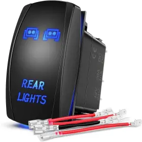 NI-RS05 NILIGHT Led Light Bar Rocker Switch Laser Rear