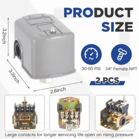 NINEHAOOU-SII-0673 NINEHAOOU Pump Switch Setting Npt Water #2