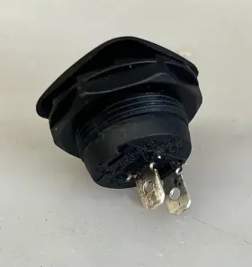 EC-1215RD NIPPON AMERICA Volt Round Prong Rocker Switch #2