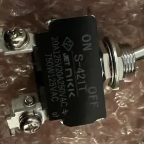 S421T NKK SWITCHES Switch Toggle Dpst #2