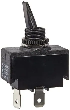 78015TS NSI INDUSTRIES Toggle Switch Flat Spst Bat Screws