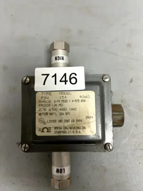 PSW-154 OMEGA Engineering Pressure Switch