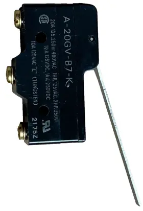 A-20GV-B7-K OMRON Microswitch Snap Action Hinge Lever Spdt