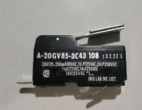 A-20GV85-3C43108 OMRON Micro Limit Switch Lever