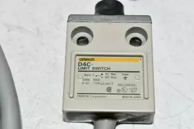 D4C-1650 OMRON Limit Switch Enclosed Coil Spring Cable #2