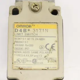 DB4-3171N OMRON Roller Plunger Limit Switch #2