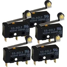 SS5GL2 OMRON Microswitch Vac Micro Limit Switch Hinge Roller