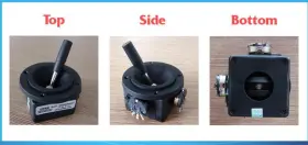 OM200A-M4 OMTER Axis Spring Joystick