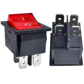 ORTSW001-4 OURUI Rocker Switch Ac Dpst Pins Position