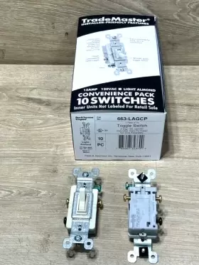 663-LAGCP PASS SEYMOUR Toggle Light Switch