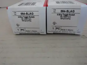 664-SLAG PASS SEYMOUR Toggle Switch Grounding Amp