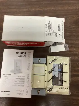 OS300S-I PASS SEYMOUR Occupancy Sensor Automatic Wall Switch