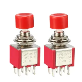 617662587635 PEROUP Momentary Push Switch Controlling Hole