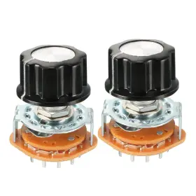 672668643839 PEROUP Pole Throw Single Deck Rotary Switch Knob