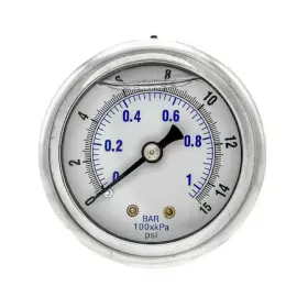 202L-204B PIC GAUGES Dial Water Pressure Gauge