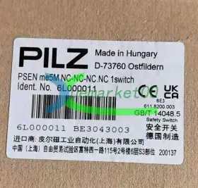6L000011 PILZ Psen Safety Switch