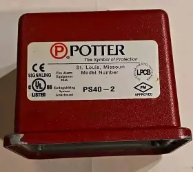 PS40-2 POTTER Cover Pressure Switch High-top