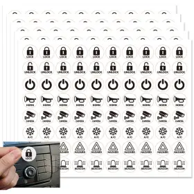 STIC-WH20040-002-US PRESSINART Switch Panel Sticker Pvc
