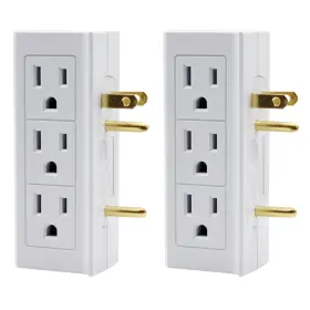 LA-6CA PROJECTPAK Outlet Vertical Extender Wall Tap Split Si