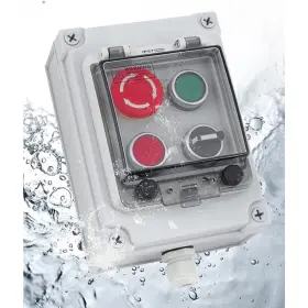 768443889667 QL-LINRUN Push Box Emergency Switch Start Rotary