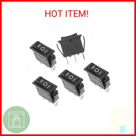 046432415180 QTEATAK Spdt Pins Position Toggle Rocker Switch