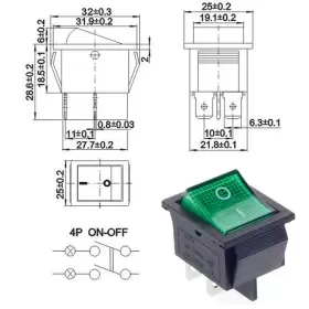 744790367331 QTEATAK Ac Dpst Pins Position Led Lig #3