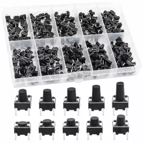744790367713 QTEATAK Pin Momentary Tactile